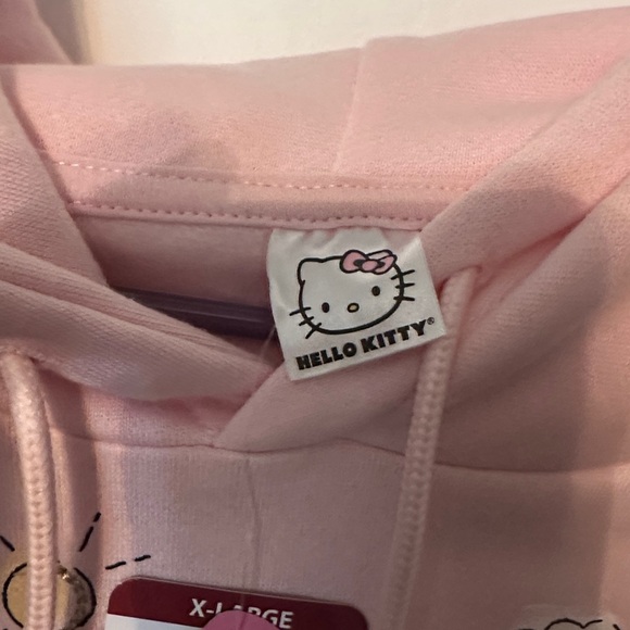 Hello Kitty Pink Camping Graphic Hoodie - Picture 2 of 4